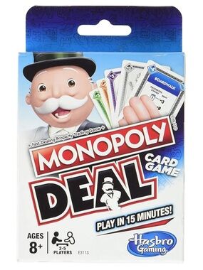 Monopoly Deal Card Game - New!